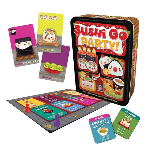 Sushi Go! ปล่อยให้ความหิวโหยของเพื่อน ๆ ได้ถูกปลดปล่อย!